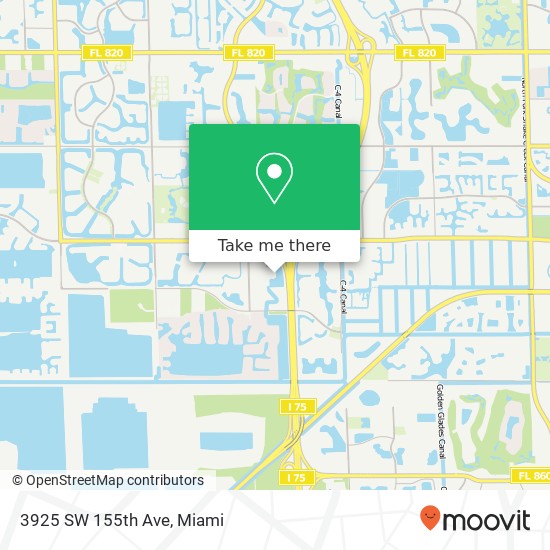 3925 SW 155th Ave map