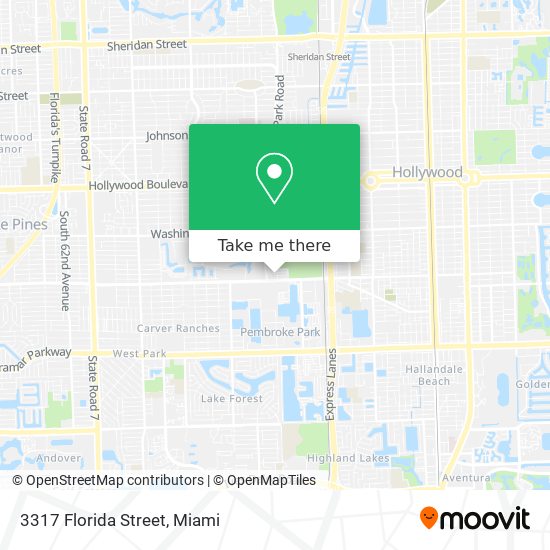 3317 Florida Street map