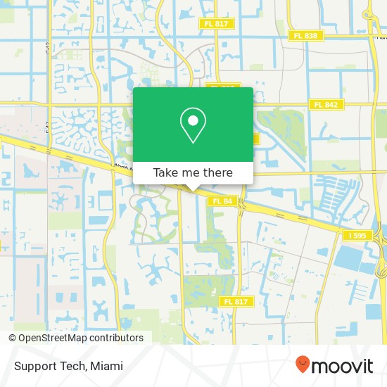 Support Tech map