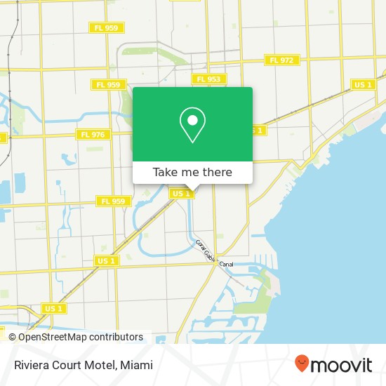 Mapa de Riviera Court Motel