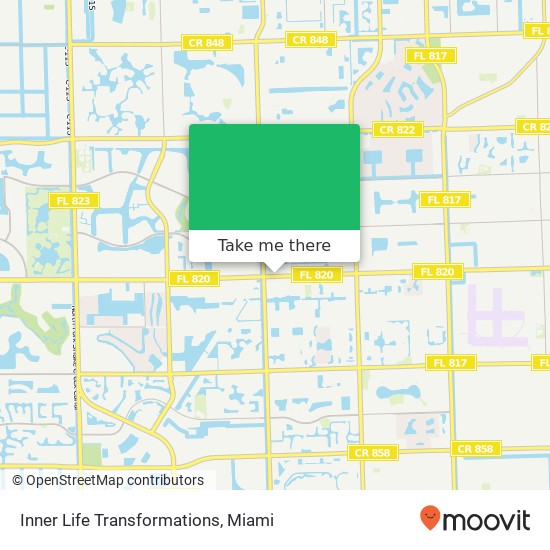 Mapa de Inner Life Transformations