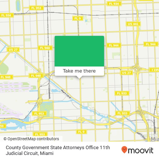 County Government State Attorneys Office 11th Judicial Circuit map