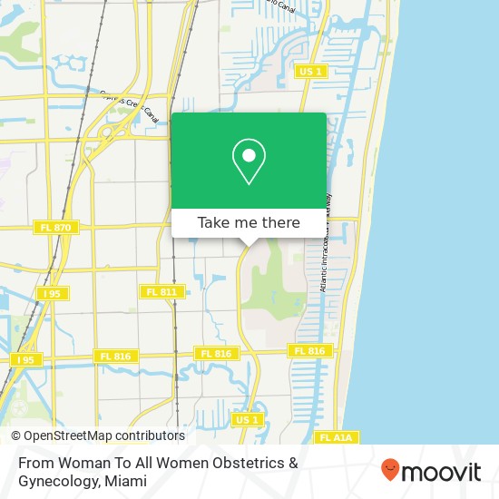 From Woman To All Women Obstetrics & Gynecology map