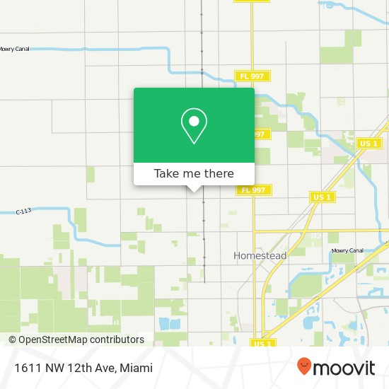 1611 NW 12th Ave map