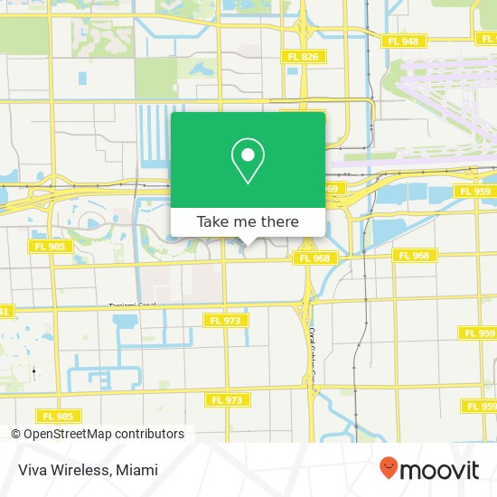 Viva Wireless map