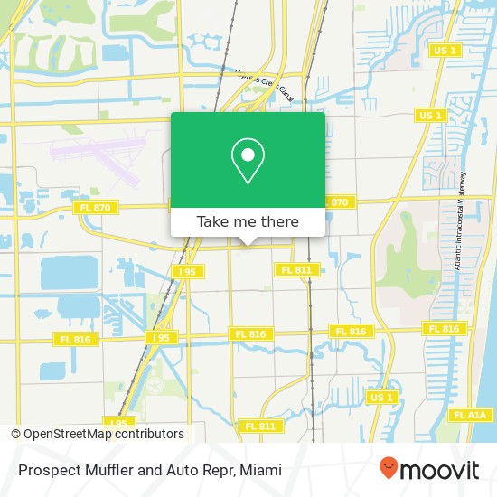 Prospect Muffler and Auto Repr map