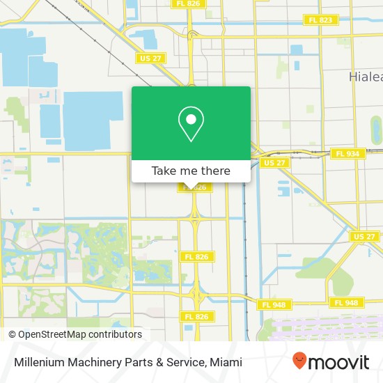 Millenium Machinery Parts & Service map