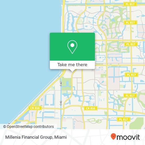 Millenia Financial Group map