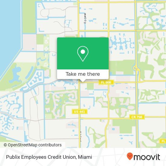 Publix Employees Credit Union map