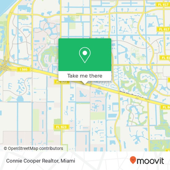 Connie Cooper Realtor map