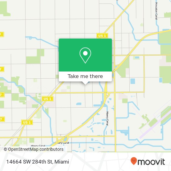 14664 SW 284th St map