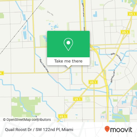 Mapa de Quail Roost Dr / SW 122nd Pl