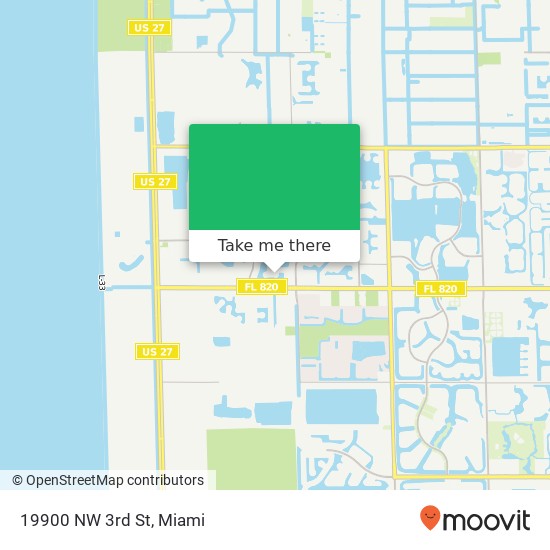 19900 NW 3rd St map