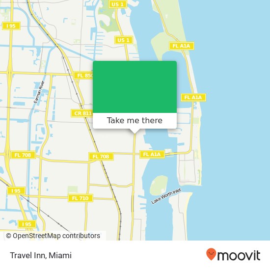 Travel Inn map