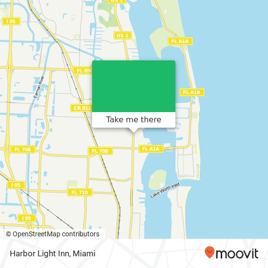 Harbor Light Inn map