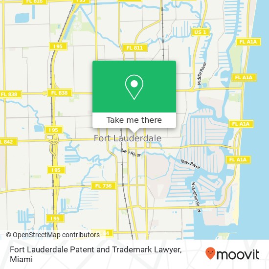 Fort Lauderdale Patent and Trademark Lawyer map