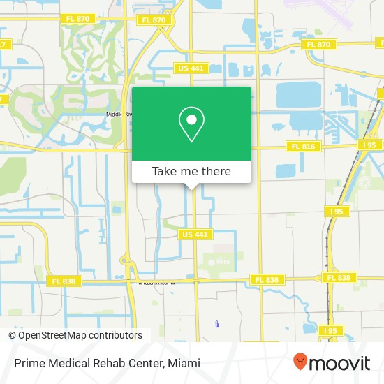 Prime Medical Rehab Center map