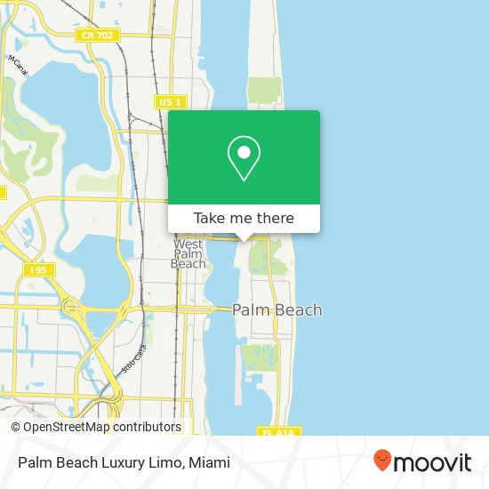 Palm Beach Luxury Limo map