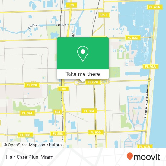 Hair Care Plus map