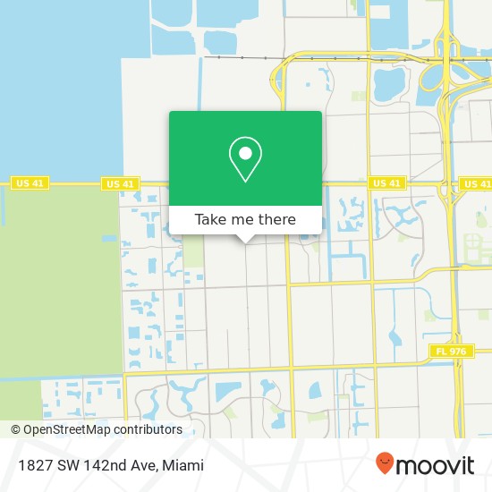 1827 SW 142nd Ave map