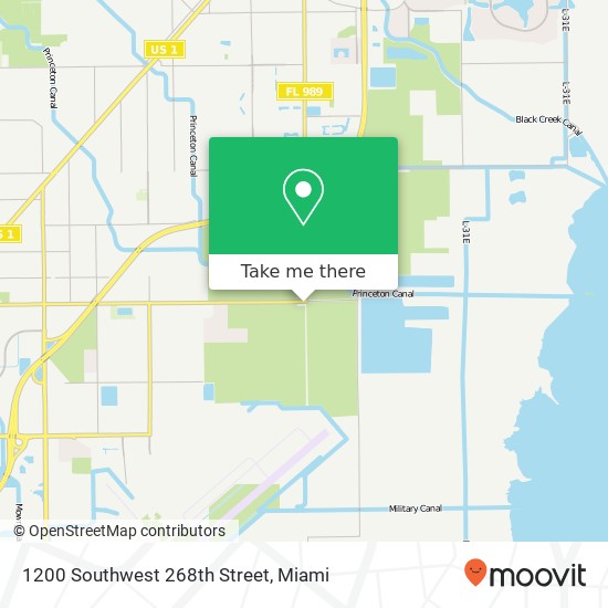 1200 Southwest 268th Street map