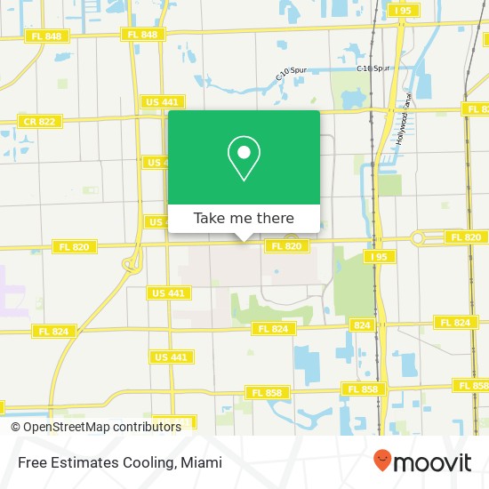 Free Estimates Cooling map