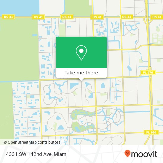 Mapa de 4331 SW 142nd Ave