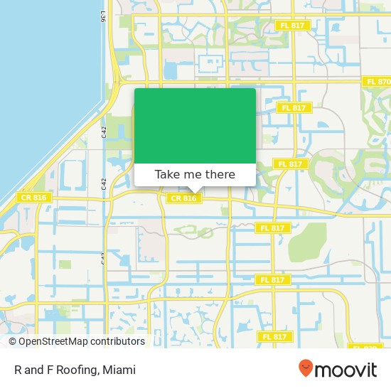 Mapa de R and F Roofing