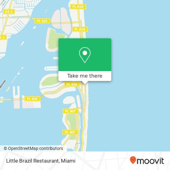 Little Brazil Restaurant map