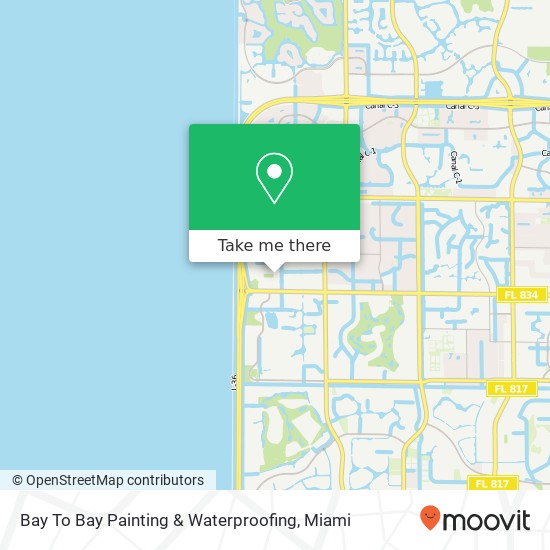 Bay To Bay Painting & Waterproofing map