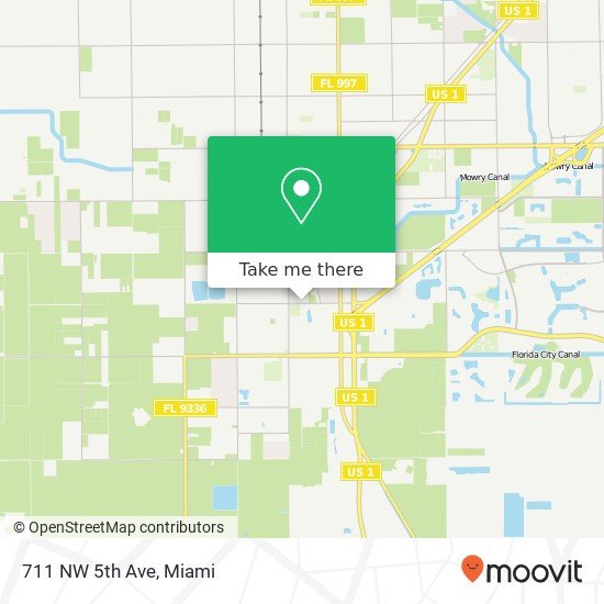 711 NW 5th Ave map