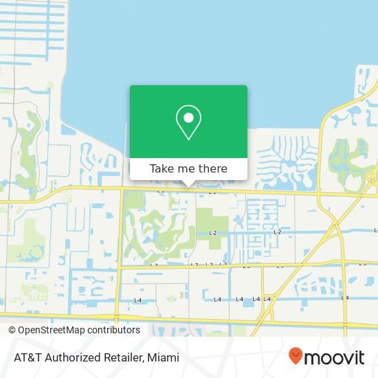 AT&T Authorized Retailer map