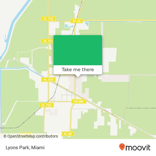 Lyons Park map