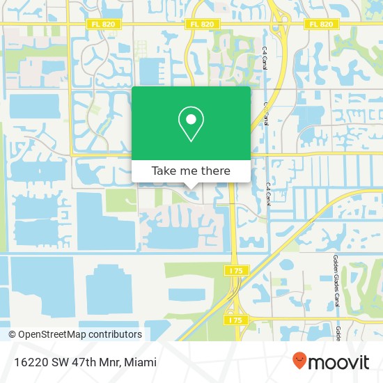 16220 SW 47th Mnr map