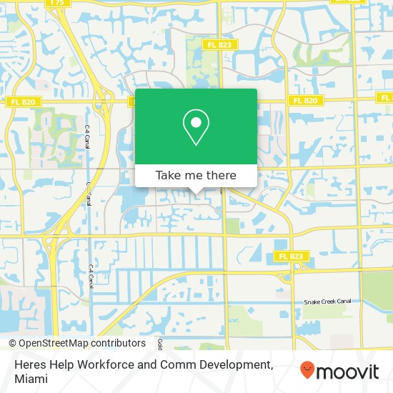 Mapa de Heres Help Workforce and Comm Development