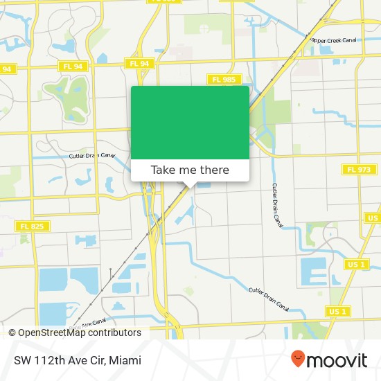 Mapa de SW 112th Ave Cir