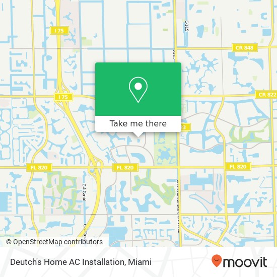 Deutch's Home AC Installation map