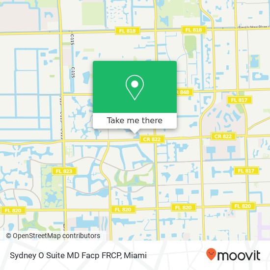 Mapa de Sydney O Suite MD Facp FRCP