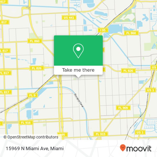 15969 N Miami Ave map