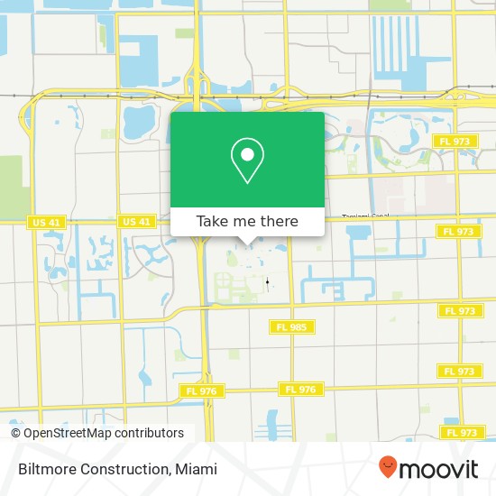 Mapa de Biltmore Construction