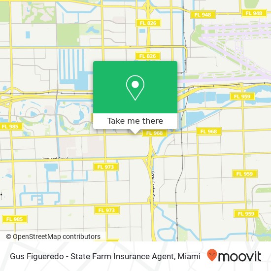 Gus Figueredo - State Farm Insurance Agent map