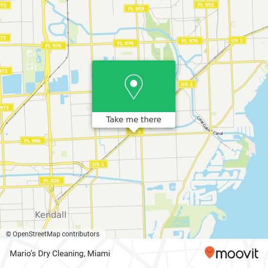 Mapa de Mario's Dry Cleaning