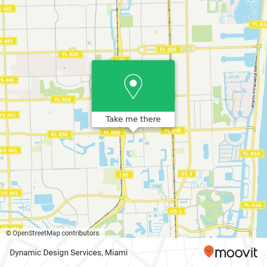 Mapa de Dynamic Design Services
