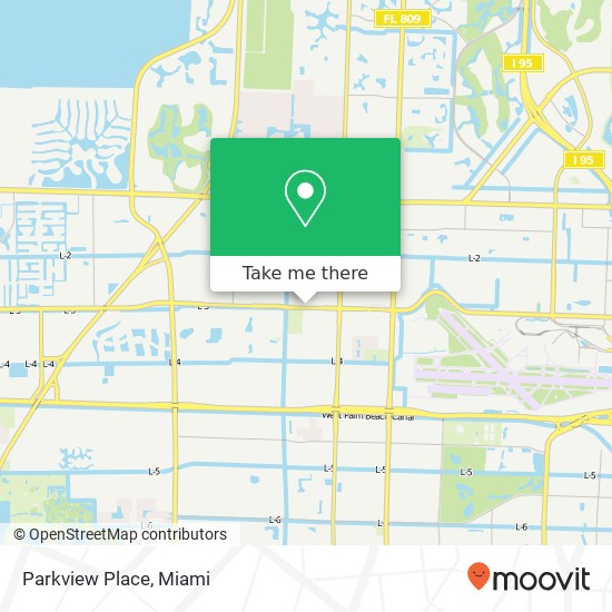 Parkview Place map