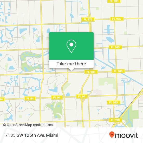 7135 SW 125th Ave map