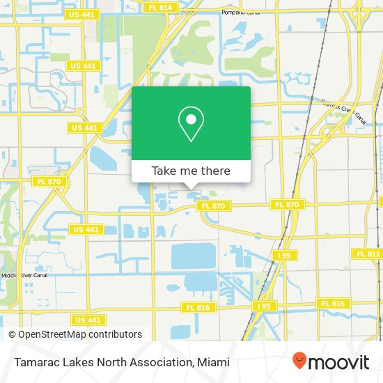 Tamarac Lakes North Association map
