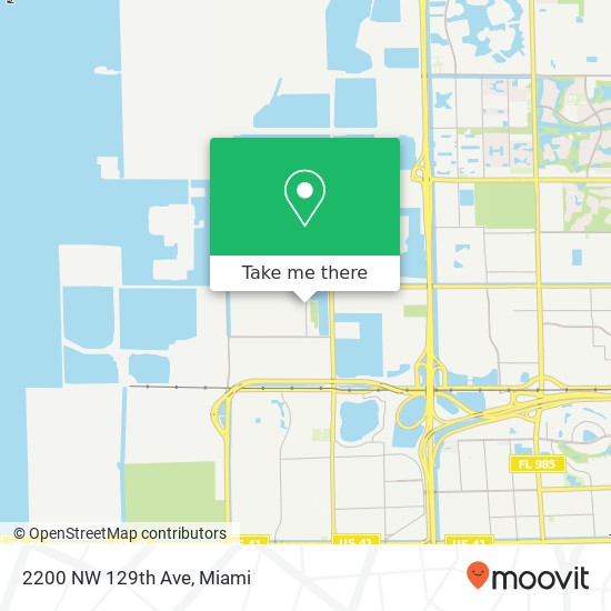 Mapa de 2200 NW 129th Ave