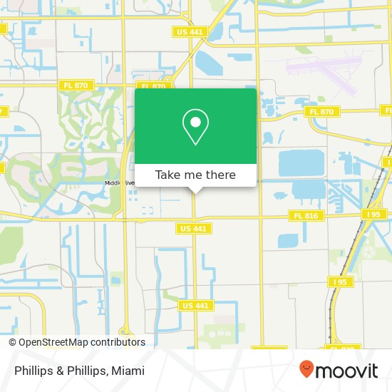 Mapa de Phillips & Phillips