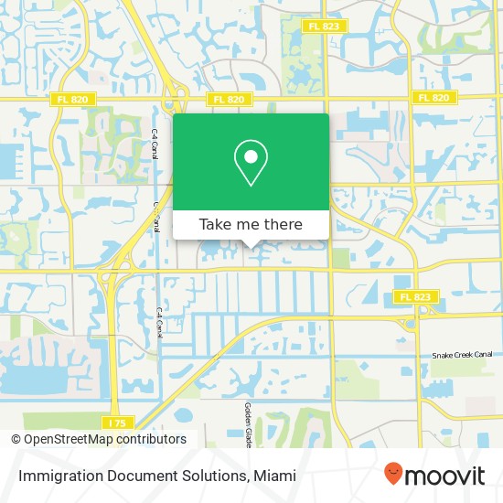 Mapa de Immigration Document Solutions