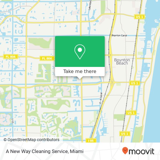 A New Way Cleaning Service map